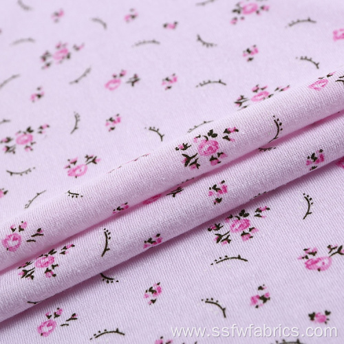 Super Soft Baby Pink Custom Printed Fabric